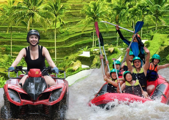 ATV Quad Bike and Ayung River Rafting Without Hotel Transfers