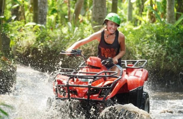ATV Tandem Ride Bali – Jungle, River & Waterfall Adventure