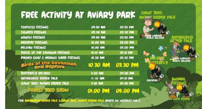 Aviary Park Indonesia Regular Ticket