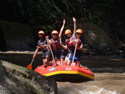 AYUNG RIVER RAFTING - MORNING TRIP WITH TRANSPORT