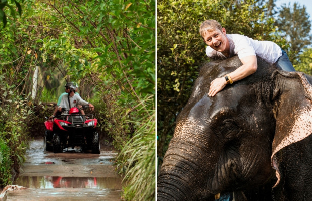 Bali Quad Bike and Elephant Ride