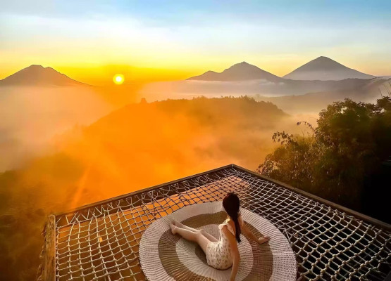 Bali Wonderful : Sunrise, Temple, Rice Terrace and Waterfall