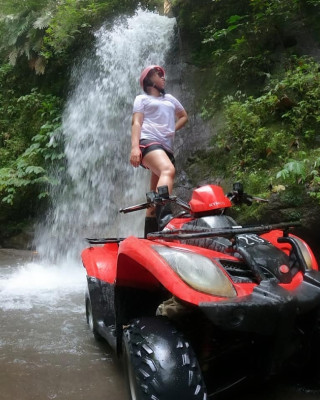 Combo Package CAKLEYCK Bali ATV Quad & Ubud Bali Rafting