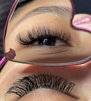 Eyelash Extension Full Set – Natural & Volume Lashes Bali
