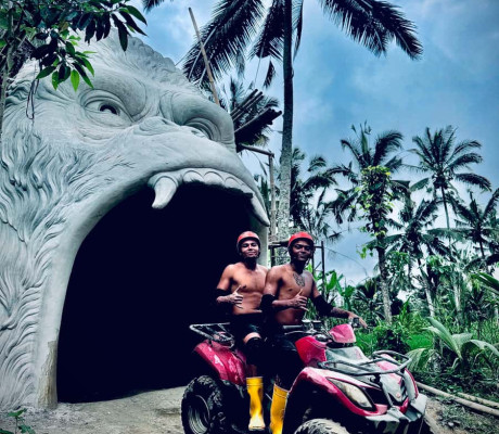 Gorilla Face ATV Quad Bike Adventure with Lunch