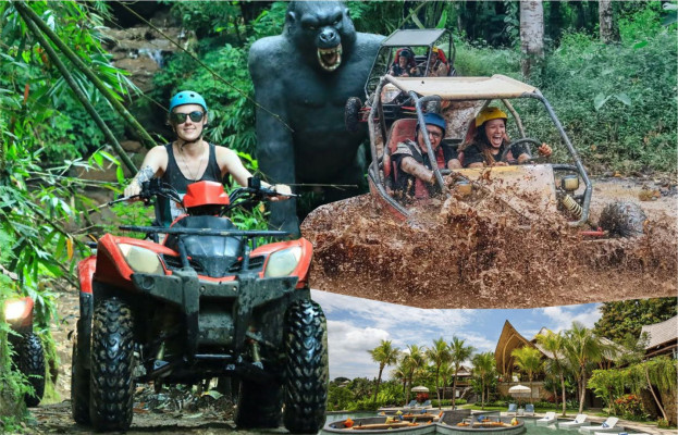 Jungle ATV Bali Quad Bike, Buggy UTV and Tlaga Singha
