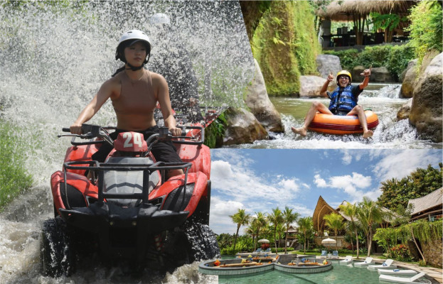 KeepAll ATV Bali Quad Bike, River Tubing and Tlaga Singha