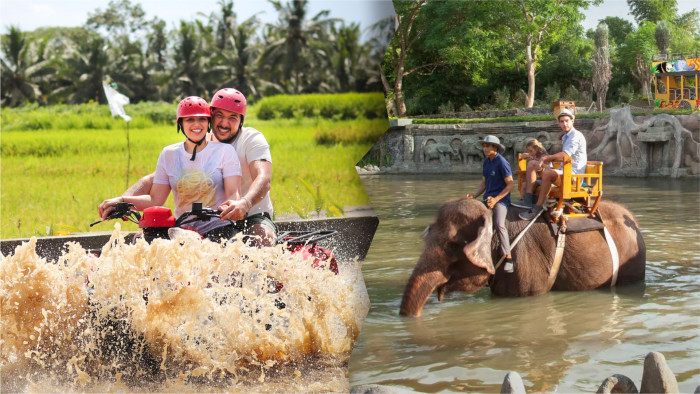 Kuber ATV Bali Quad Bike and Elephant Ride Tour