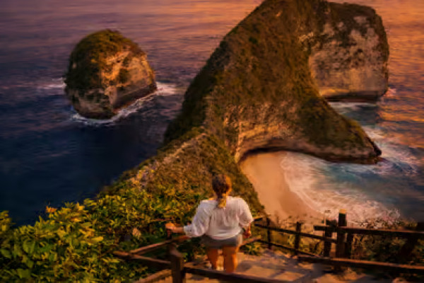 Nusa Penida: Afternoon Manta Snorkeling & Kelingking Sunset