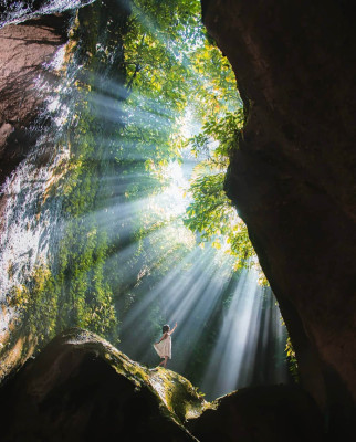 One Day Trip Ubud Hidden Waterfall & Tegalalang Rice Terrace