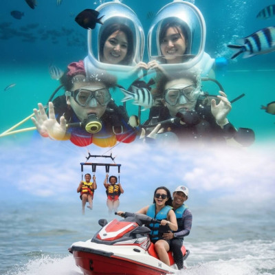 Package 10 (Sea Walker, Diving, Jet Ski, Parasailing Adventure)