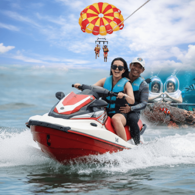 Package 5 (Jet Ski, Sea Walker, Parasailing Adventure)