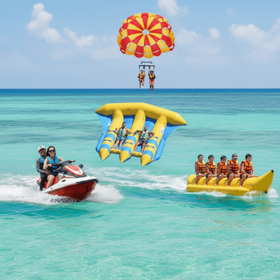 Package 7 (Donut, Fly Fish, Jet Ski, Parasailing Adventure)