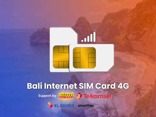 SIM Card 4G Bali Airport Pick Up
