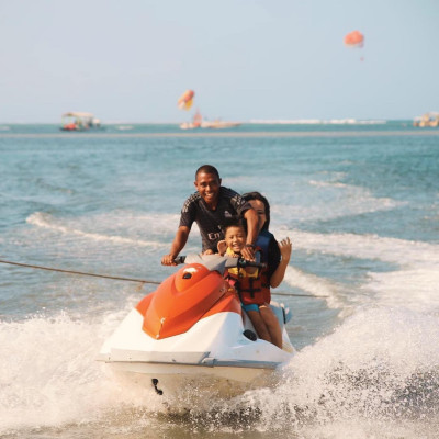 South Bali Highlights: Watersports, Temples & Sunset Dinner