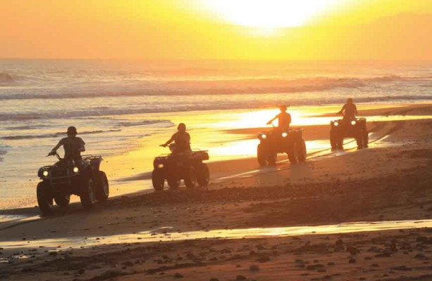 Sunset ATV Quad Bike on The Beach ( ticket only )