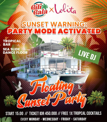 Sunset Party Gili Trawangan