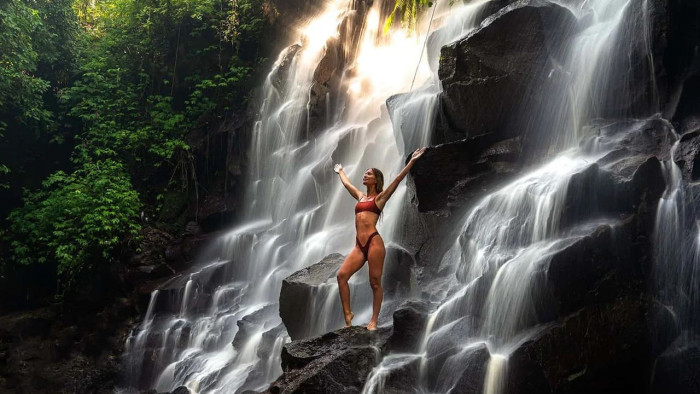Ubud Full Day Private Tour Rice Terrace, Water Temple & Waterfall