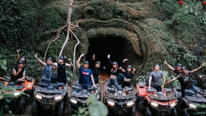 Ubud Jungle ATV Adventure: Waterfall, Gorilla Cave and Lunch